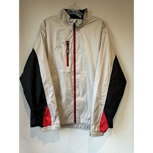 The Weather Co Men's‎ Full Zip Wind Breaker Jacket Size Large